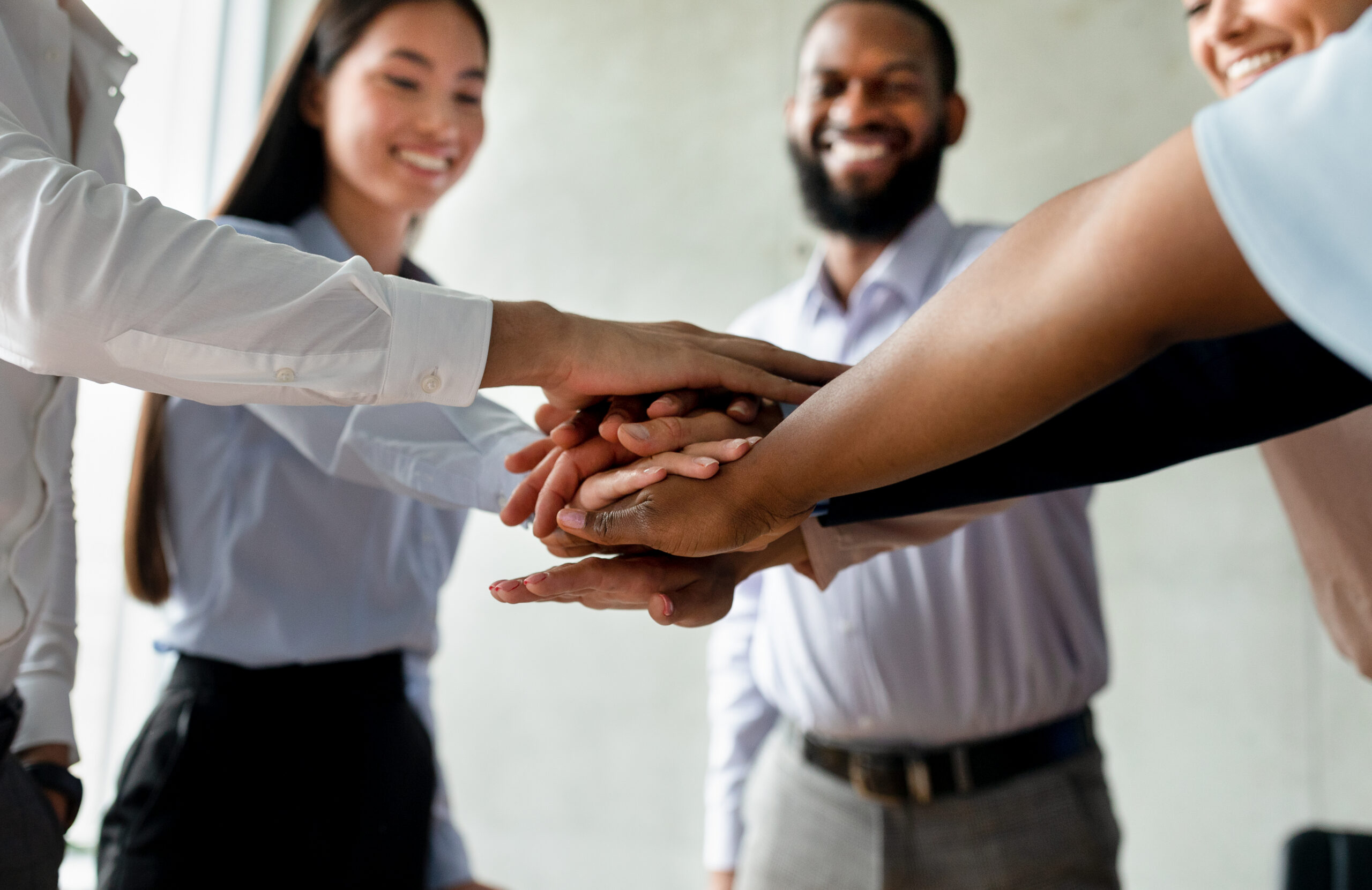 A group of people showing a performance-driven team culture